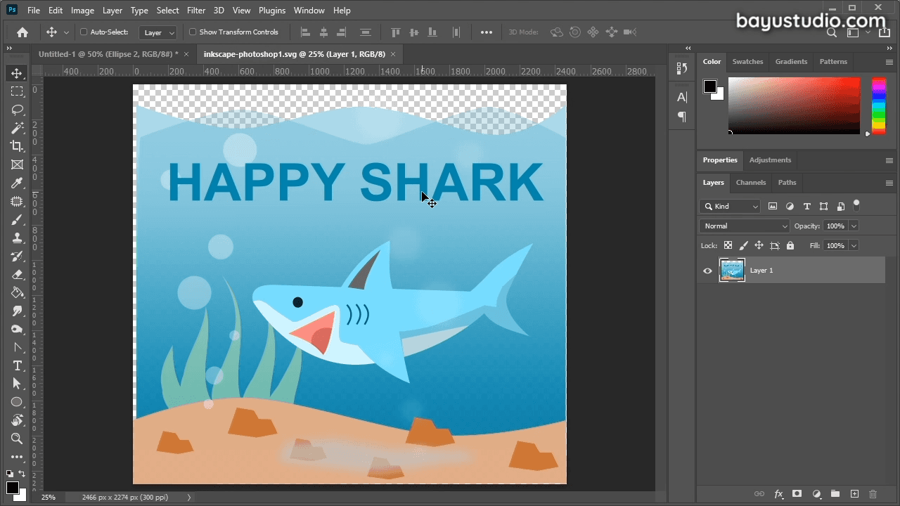 convert photo to vector inkscape